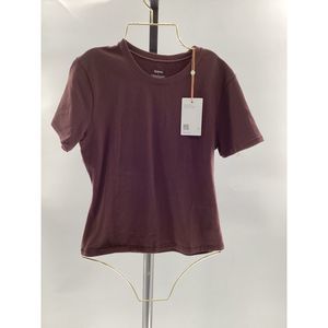 Quince Women's Stretch Cotton Jersey Fitted T-Shirt  M